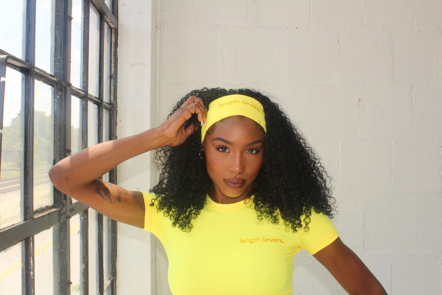 Midrise Tall Pant Set 42"- LEMON ZEST