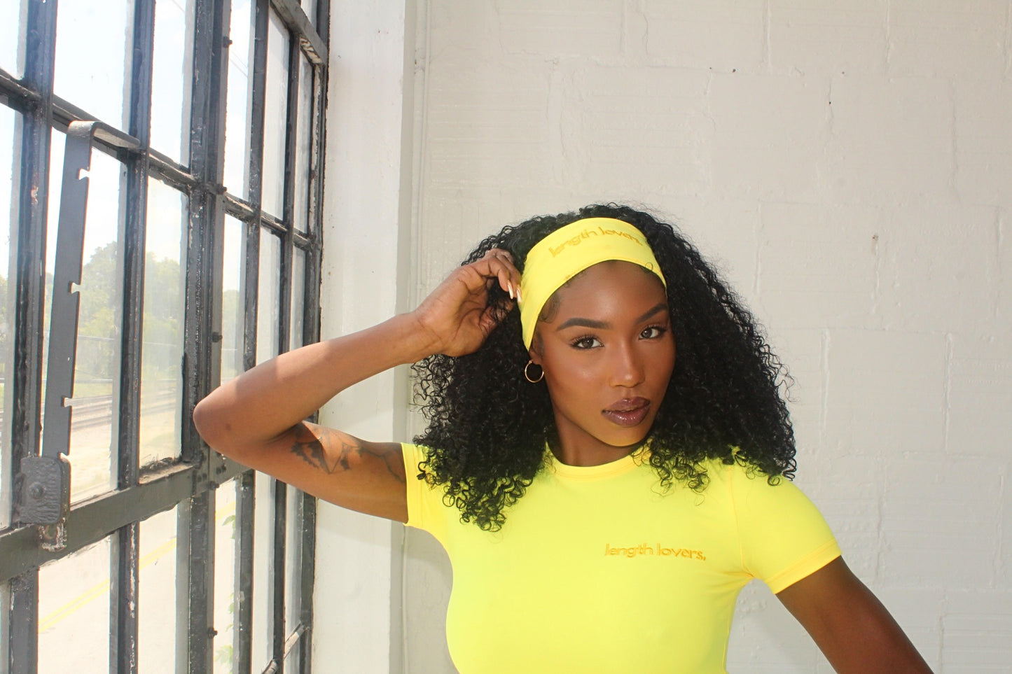 Midrise Tall Pant Set 42"- LEMON ZEST