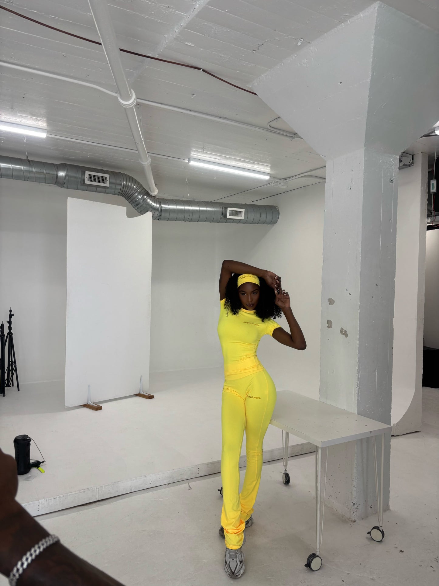 Midrise Tall Pant Set 42"- LEMON ZEST