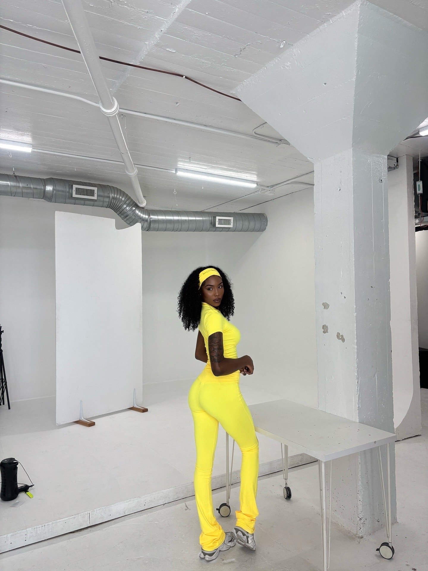 Midrise Tall Pant Set 42"- LEMON ZEST